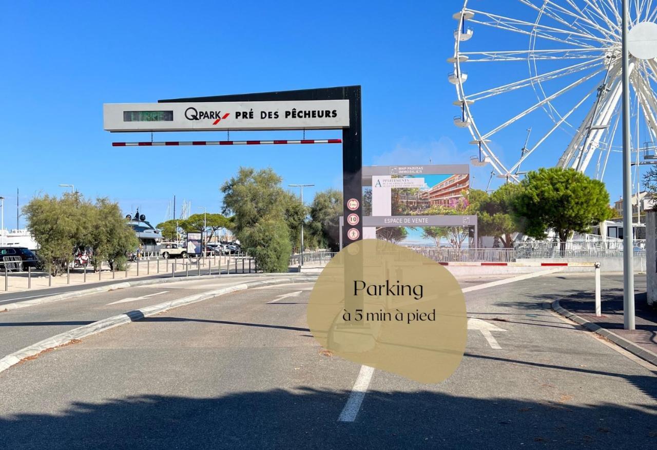 Vieil Antibes, Plage De Sable, Avec Parking Zewnętrze zdjęcie
